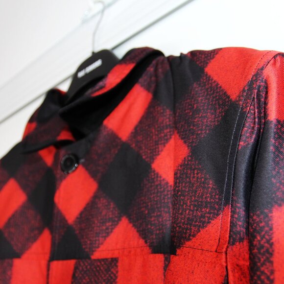 BNWT AW17 DRIES VAN NOTEN RANDY REVERSIBLE CHECKED COAT 52 - Picture 4 of 16